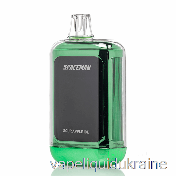 Vape Liquid Ukraine SPACEMAN CURVE 18K Disposable Sour Apple Ice